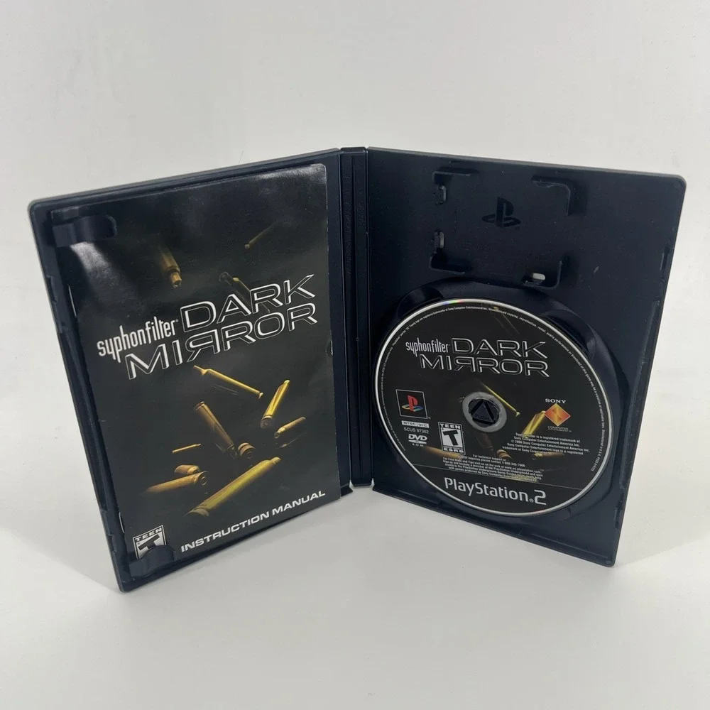 PS2 Syphon Filter Dark Mirror (PlayStation 2, 2007) COMPLETE, TESTED & WORKING!